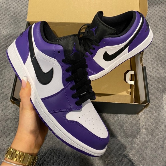 jordan 1s low court purple !! - Picture 2 of 2